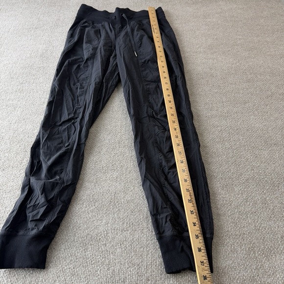 Lululemon Dance Studio Mid Rise Jogger Size 4 Black Workout Activewear‎ Summer - Picture 3 of 10